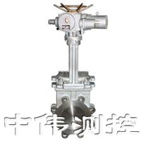 電動單裌式刀(dao)型閘閥