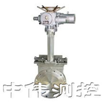 電動對裌式刀型閘(zha)閥